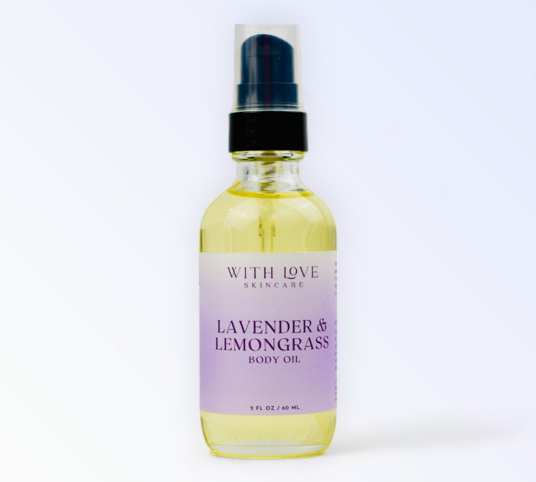 Lavender & Lemongrass Body Oil