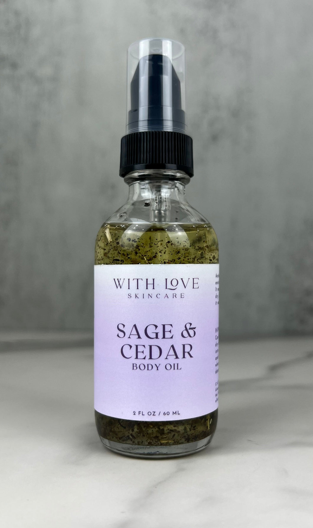 Sage & Cedar Body Oil