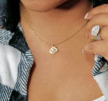 Load image into Gallery viewer, Old English Initial Necklace
