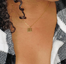 Load image into Gallery viewer, Old English Initial Necklace
